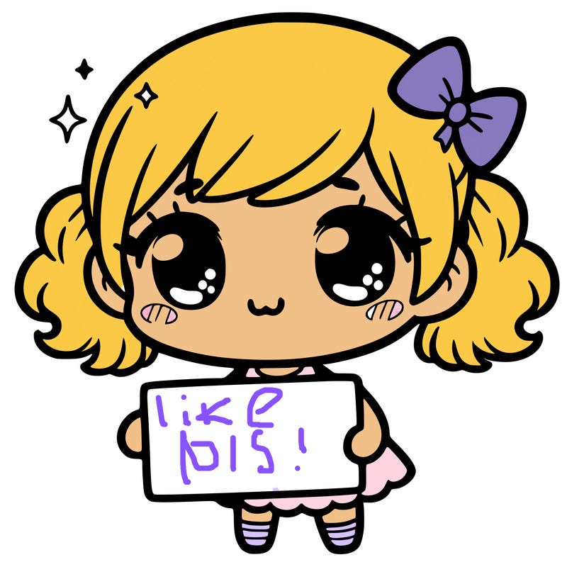 cute girl holding a sign