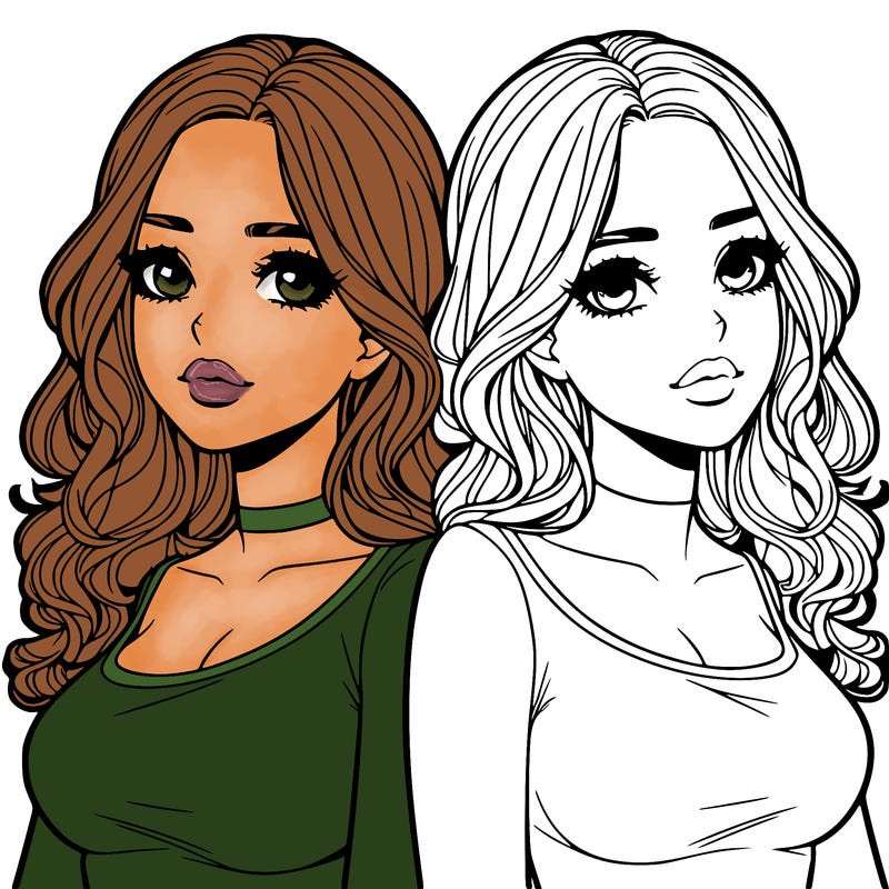 realistic twin sisters