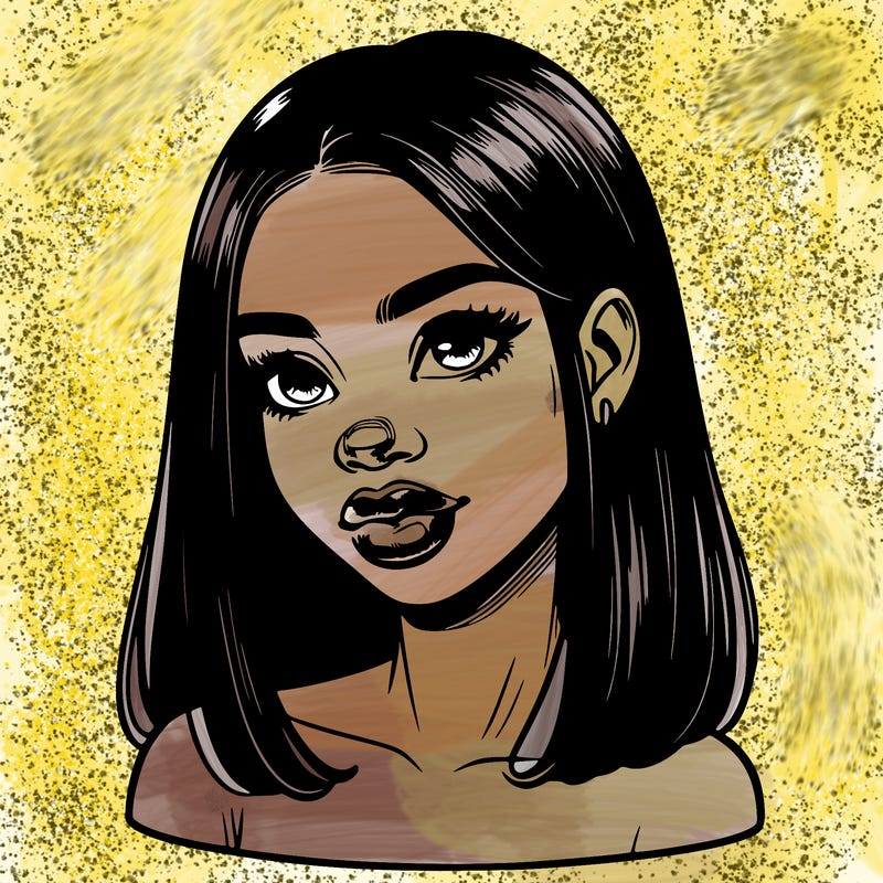 realistic black girl