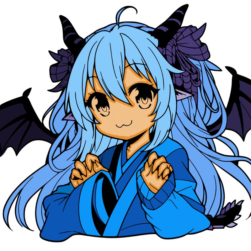 manga girl dragon