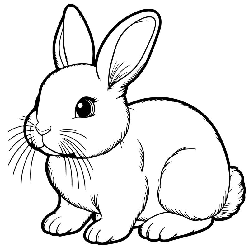 realistic bunny