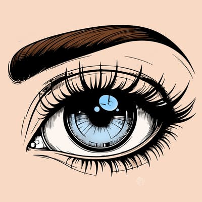 realistic eye