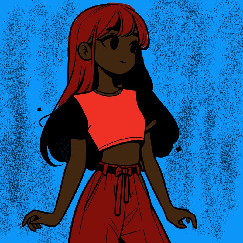girl in a cute crop top