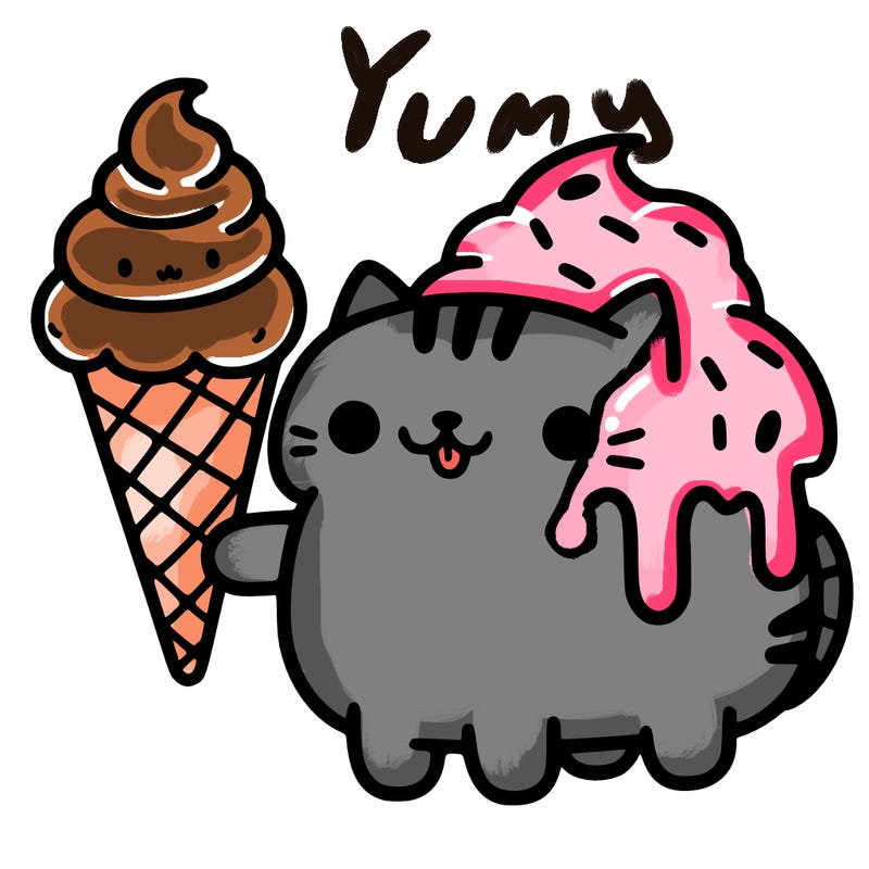 ice cream cat