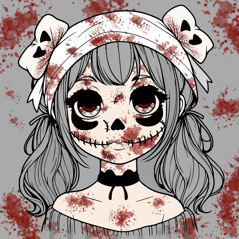realistic girl halloween