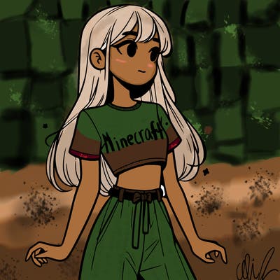 girl in a cute crop top