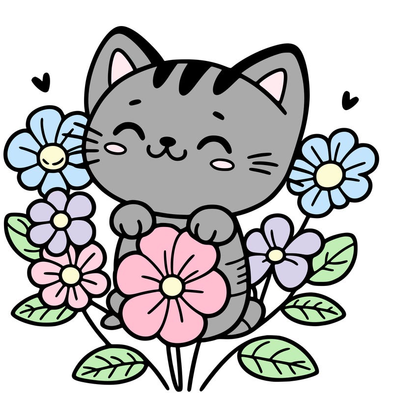 cat flowers