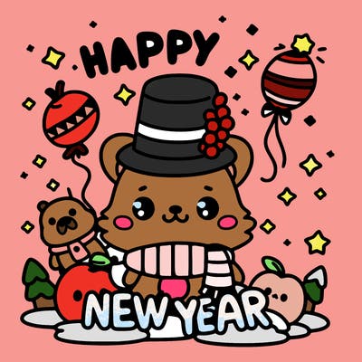 message : happy new year