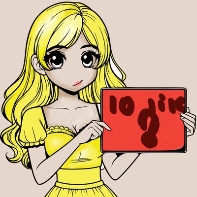 realistic pretty girl holding blank sign