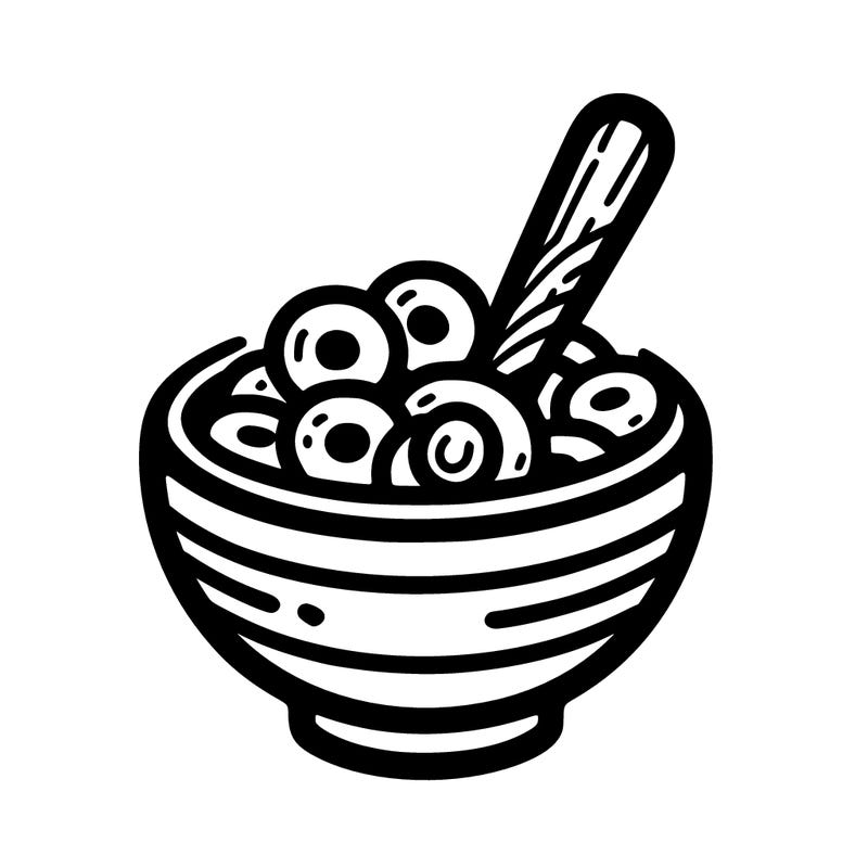 bowl bowl of cereal