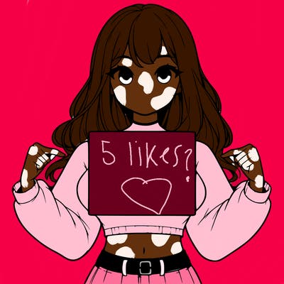 girl holding a blank sign in a long sleeve crop top