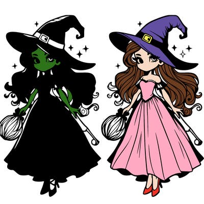 beautiful wicked witch. from wicked