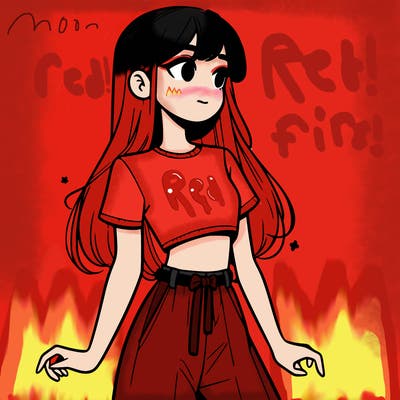 girl in a cute crop top