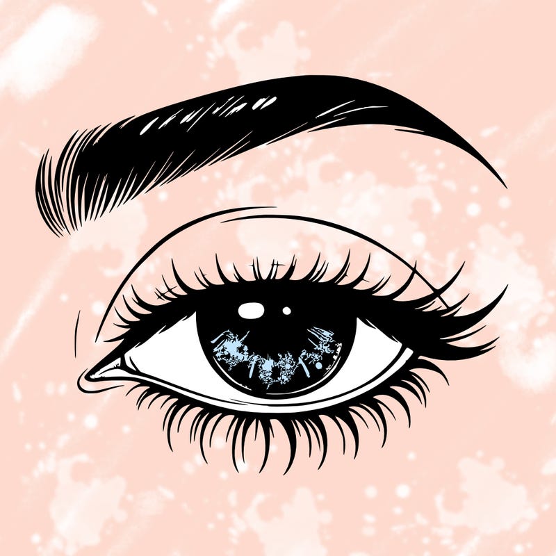 eye closed realistic