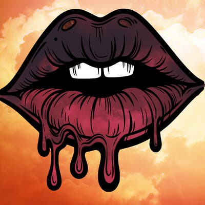 lips that look realistic and drip