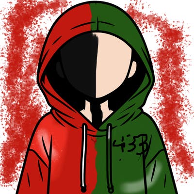 faceless girl in hoodie