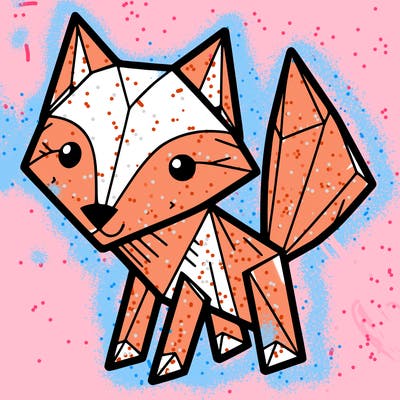 fox origami