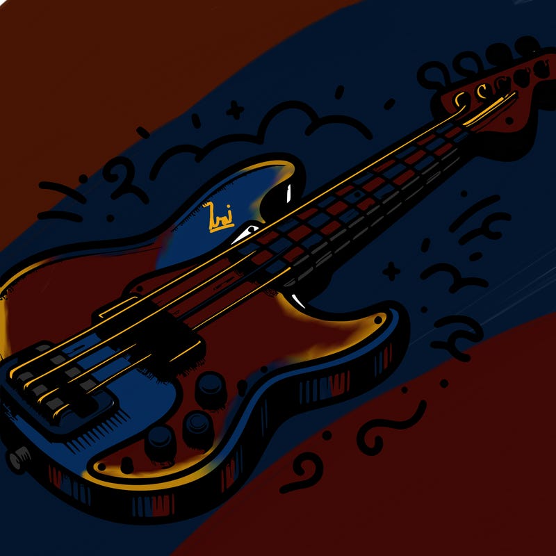'bass guitar