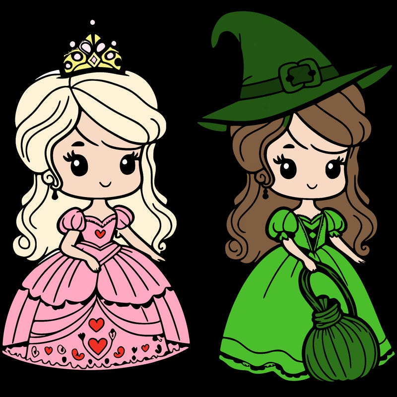princess as a witch