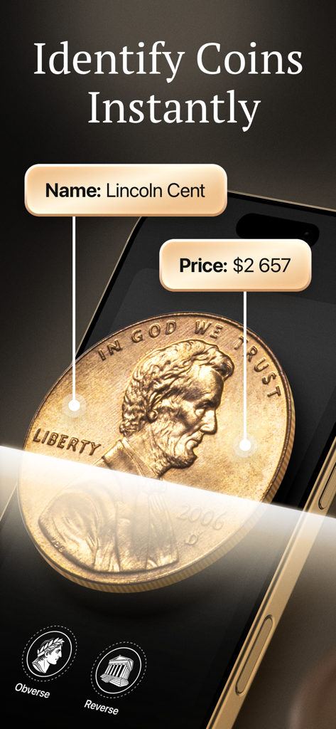 Coin & Value Identifier－Coinly - Reference App | MWM