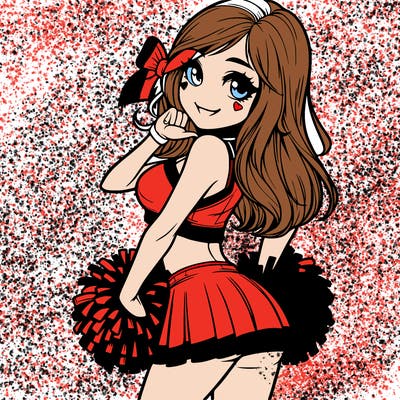 realistic cheerleader