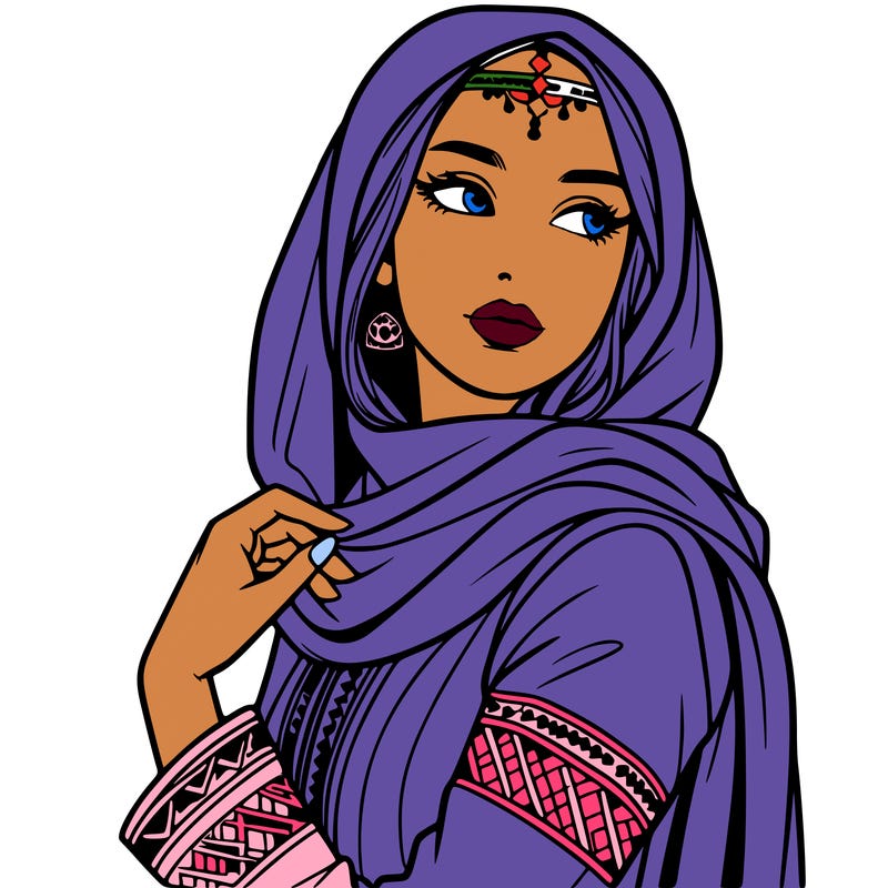 an algerian femme fatale