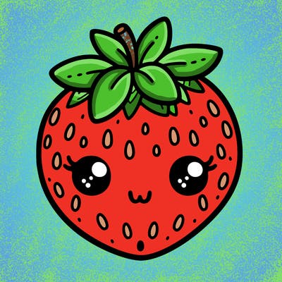 cute strawberry
