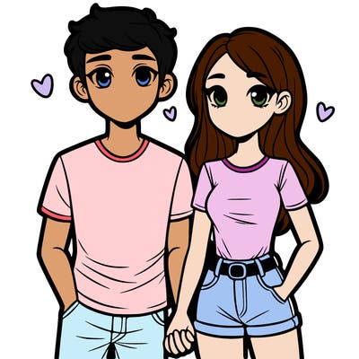 boyfriend and girlfriend