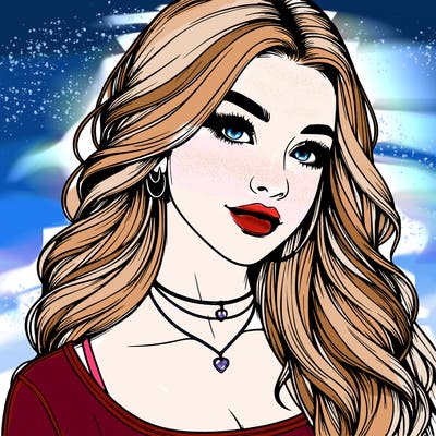 detailed realistic girl