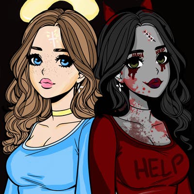 realistic twin sisters