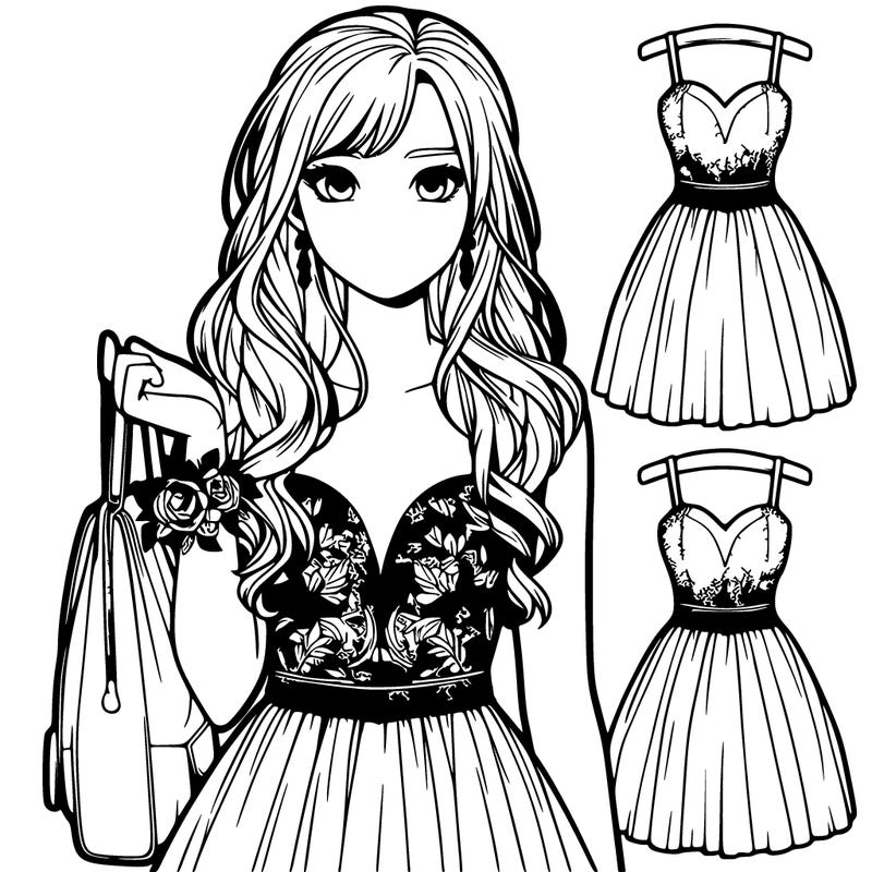 a realistic girl going to prom