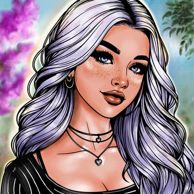 detailed realistic girl