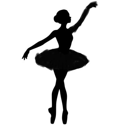 realistic ballerina