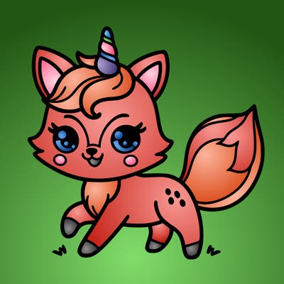 unicorn fox