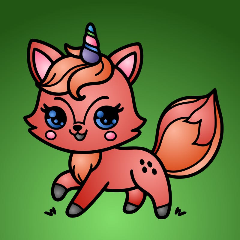 unicorn fox