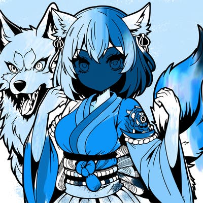 anime werewolf girl