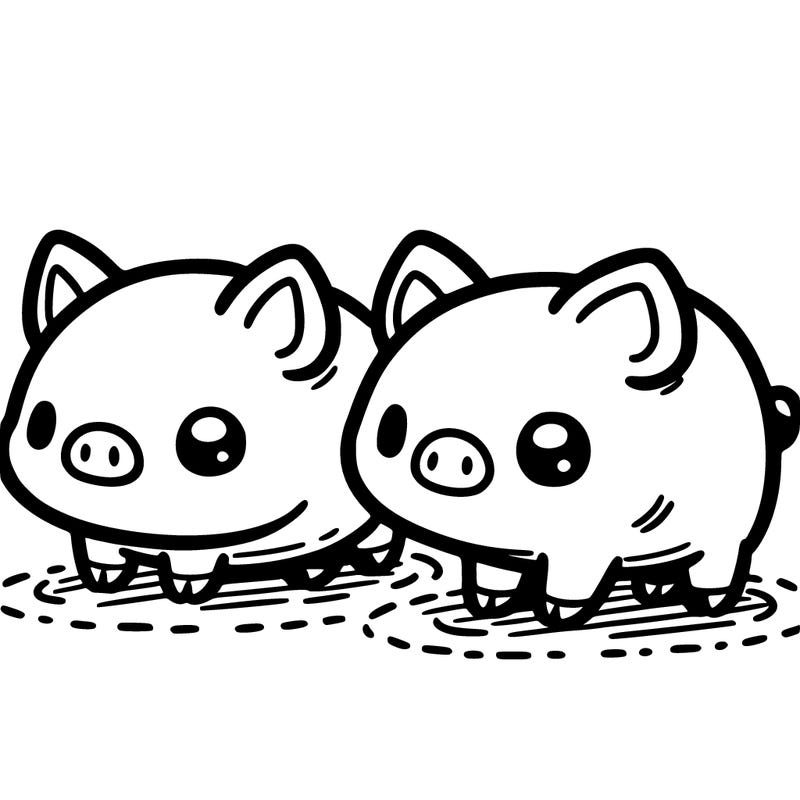 tiny pigs