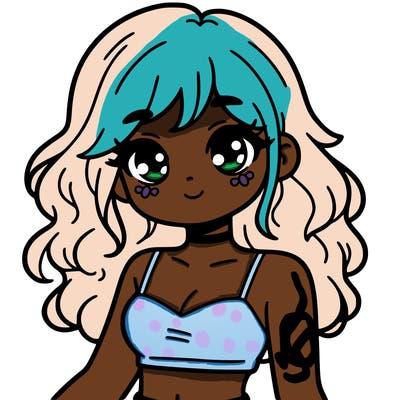 girl in a cute crop top