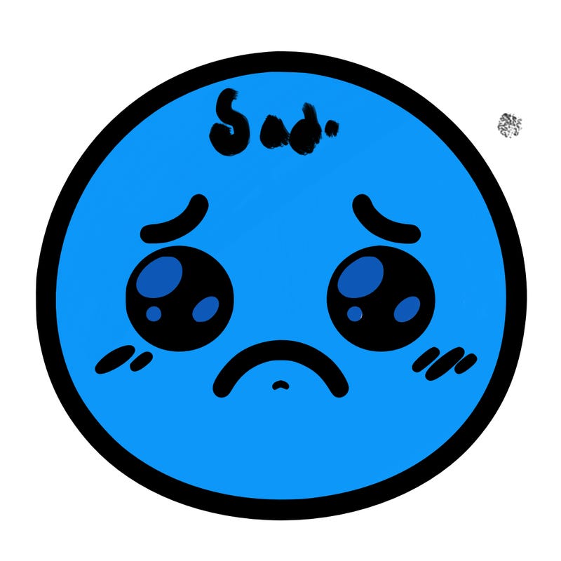 sad face