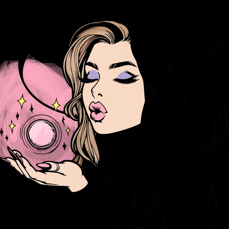 realistic elf casting a spell with lips