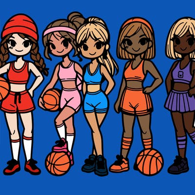 sports girls