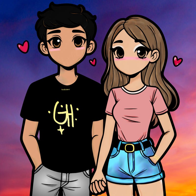 boyfriend and girlfriend