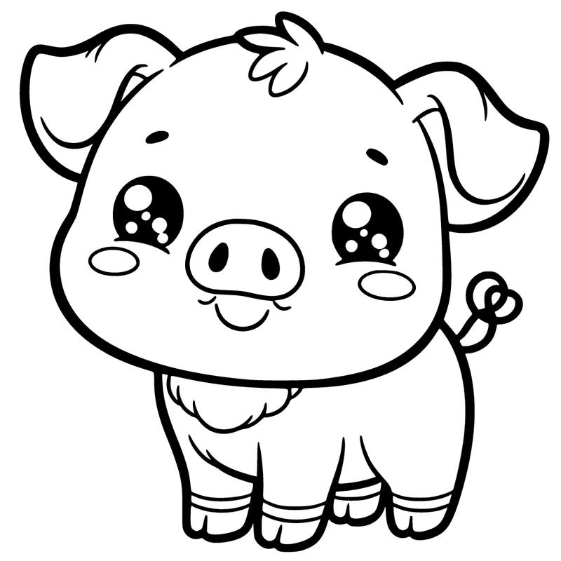 pig cute