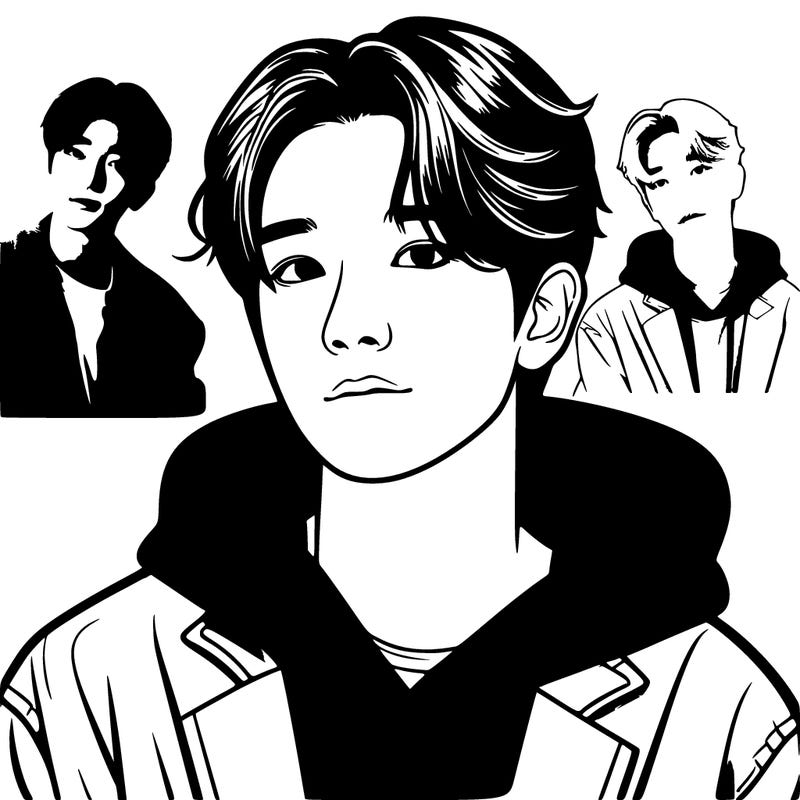 k-pop realistic boy