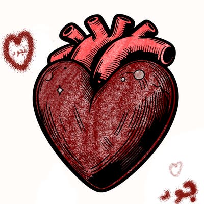 realistic heart