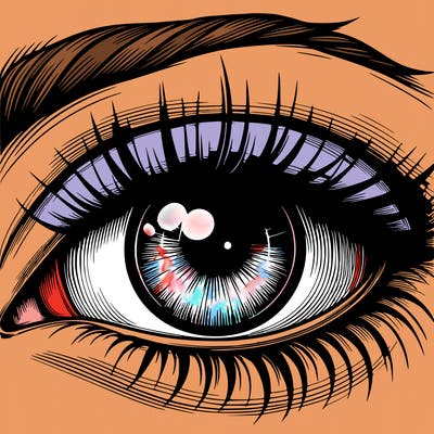 realistic eye