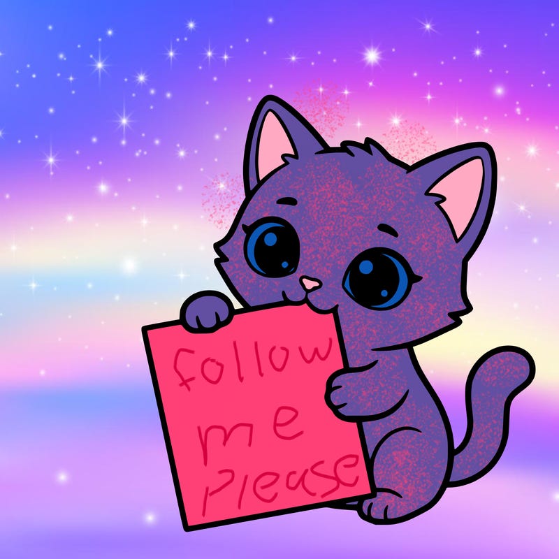 a small cat with a blank sheet of paper in its hand. the cat is sooooooo cute!