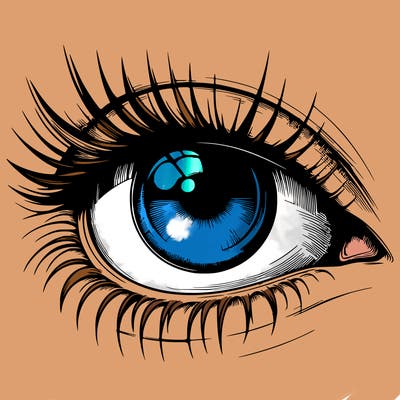 realistic eye