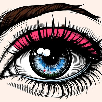 realistic eye