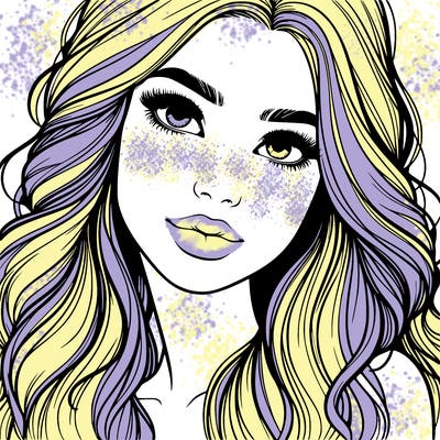 beautiful realistic girl